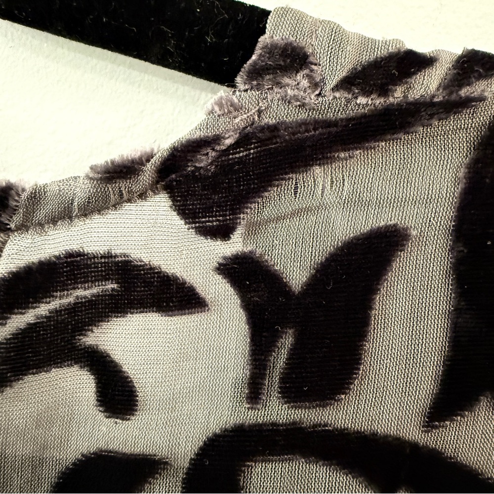 Olive Silk Sheer Kimono by Winter Kate - Picture 6 of 8